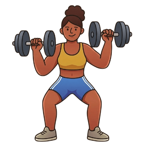 Illustration musculation